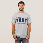 Andrew Yang voor President T-shirt (Voorkant volledig)