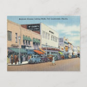 Andrews Avenue in Fort Lauderdale, Florida Briefkaart (Voorkant)