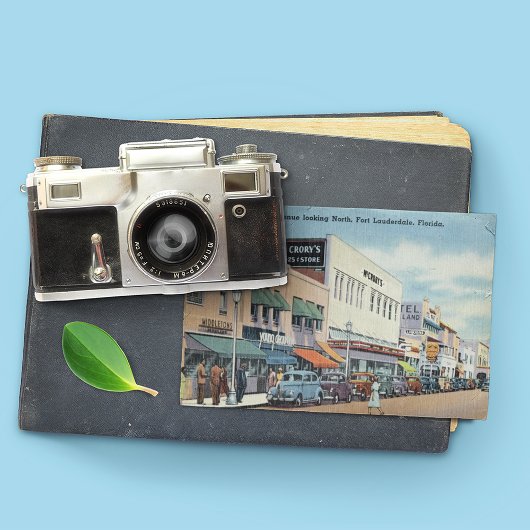 Andrews Avenue in Fort Lauderdale, Florida Briefkaart