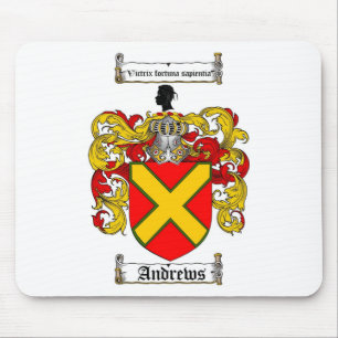 ANDREWS FAMILY CREST - ANDREWS COAT OF ARMS MUISMAT