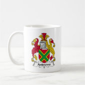 Andrews Family Crest Koffiemok (Links)