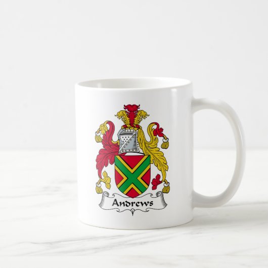 Andrews Family Crest Koffiemok (Rechts)