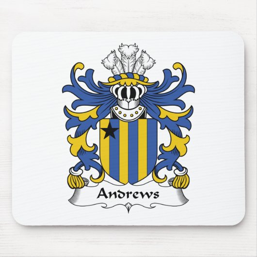 Andrews Family Crest Muismat (Voorkant)