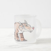 Andrewsarchus Matglas Koffiemok (Voorkant rechts)
