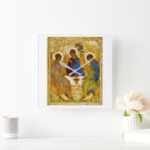 Andrey Rublev , “ Holy Trinity ” Vierkante Klok (Huis)