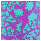 Andreya Paars en Aqua Stof (Swatch)