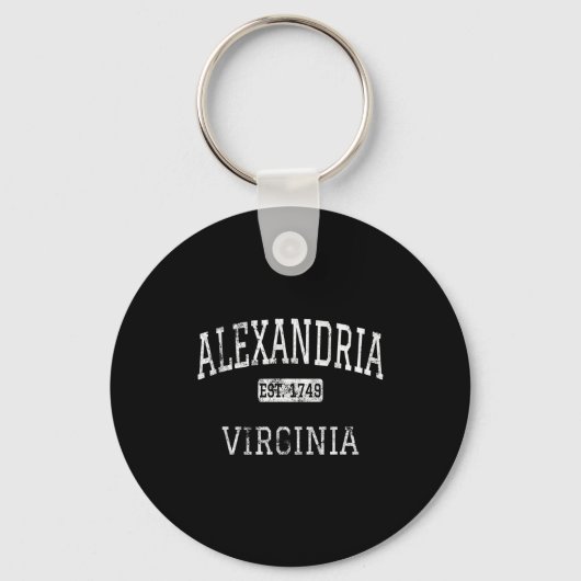 Andria Virginia Va Vintage  Sleutelhanger (Voorkant)