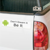 Androd be it bumpersticker (Op Truck)