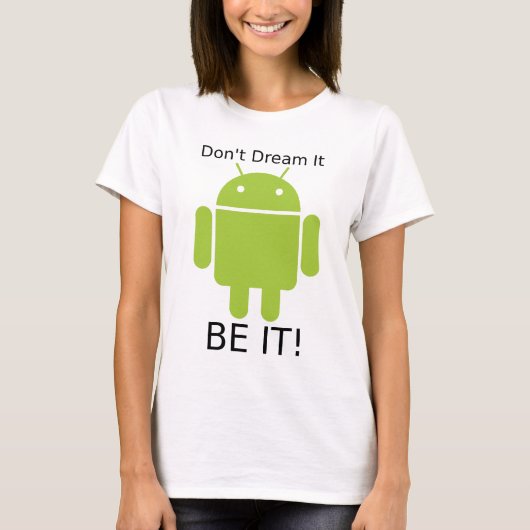 Androd be it t-shirt (Voorkant)