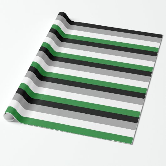 ANDROFIELE VLAG PATROON CADEAUPAPIER (Uitgerold)