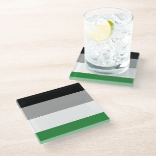 ANDROFILIE VLAG -.png Glazen Onderzetter