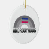ANDROGINE REGENBOOG KERAMISCH ORNAMENT (Rechts)