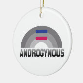 ANDROGINE REGENBOOG KERAMISCH ORNAMENT (Links)