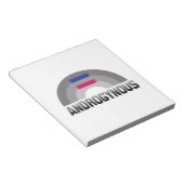 ANDROGINE REGENBOOG NOTITIEBLOK (Schuin)