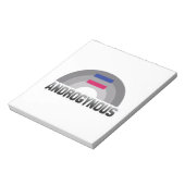 ANDROGINE REGENBOOG NOTITIEBLOK (Linkerzijde)