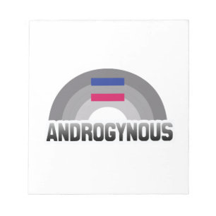 ANDROGINE REGENBOOG NOTITIEBLOK