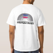 ANDROGINE REGENBOOG T-SHIRT (Achterkant)