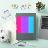 Androgyn Pride Gradiënt - Cadeau voor Androgyne Sticker (iPad Cover)