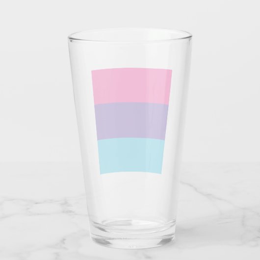 Androgyn Pride-vlag Glas (Achterkant)