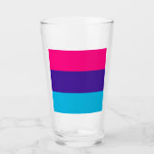 Androgyn Pride-vlag Glas (Voorkant)