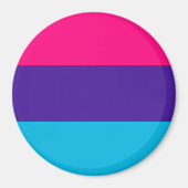 Androgyn Pride-vlag Magneet (Voorkant)