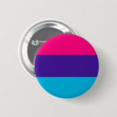 Androgyn Pride-vlag Ronde Button 5,7 Cm (Voorkant /achterkant)