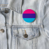 Androgyn Pride-vlag Ronde Button 5,7 Cm (In situ)