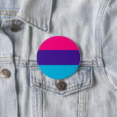 Androgyn Pride-vlag Ronde Button 7,6 Cm (In situ)