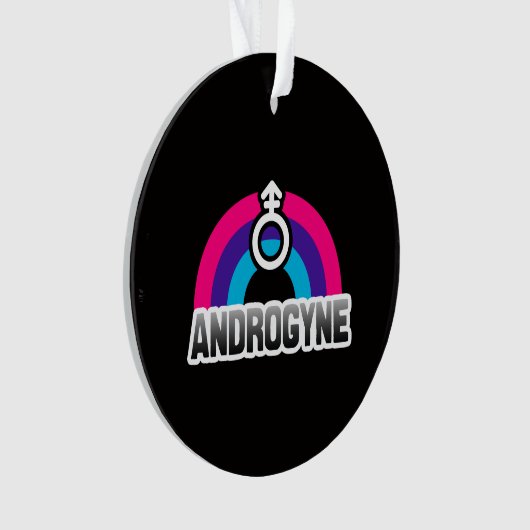 Androgyn trots ornament (voorkant)