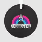 Androgyn trots ornament (achterkant)