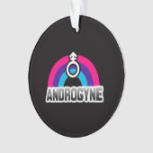 Androgyn trots ornament (voorkant)