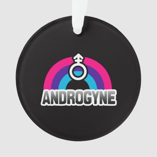 Androgyn trots ornament (voorkant)
