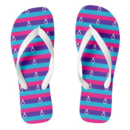 Androgyn trots teenslippers (Voetbed)