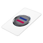 ANDROGYNE MEDAILLON MAGNEET (Linkerzijde)