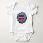ANDROGYNE MEDAILLON ROMPER (Voorkant)