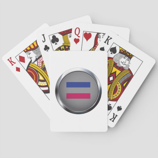 ANDROGYNE MEDAILLON SPEELKAARTEN (Achterkant)