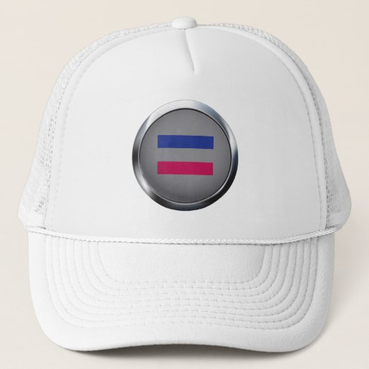 ANDROGYNE MEDAILLON TRUCKER PET (Voorkant)