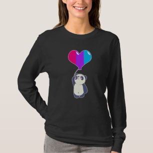 Androgyne Panda Nonbinary Geslacht T-shirt