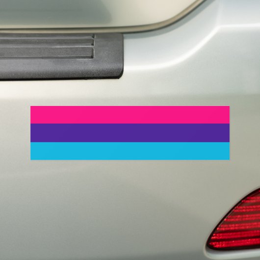Androgyne Pride Bumpersticker (Op auto)