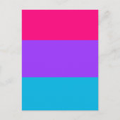 Androgyne Pride Flag  Briefkaart (Voorkant)