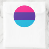 Androgyne Pride Flag Ronde Sticker (Tas)