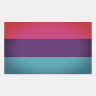 Androgyne Pride Rechthoekige Sticker