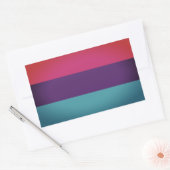 Androgyne Pride Rechthoekige Sticker (Envelop)