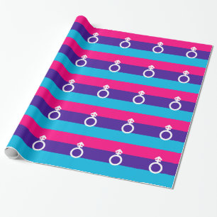 ANDROGYNE PRIDE SYMBOOL CADEAUPAPIER