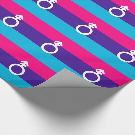 ANDROGYNE PRIDE SYMBOOL CADEAUPAPIER (Hoek)