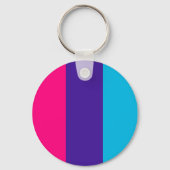 Androgyne pride vlag sleutelhanger (Voorkant)
