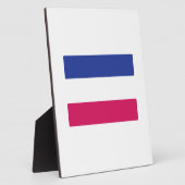 ANDROGYNE SYMBOL FOTOPLAAT (Zijkant)
