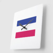 ANDROGYNE SYMBOL VIERKANTE KLOK (Hoek)