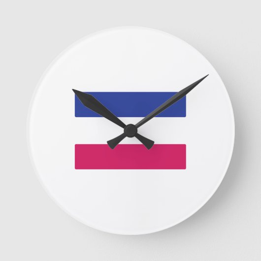 ANDROGYNE SYMBOLIEK RONDE KLOK (Voorkant)