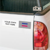 ANDROGYNE TROTS PATROON BUMPERSTICKER (Op Truck)